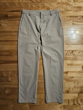 Nike Dri-Fit 24.7 Pants Tan Beige Men's Size M 32 X 32 Chino Trousers